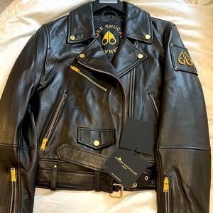 Moose Knuckles Bond Moto Jacket
